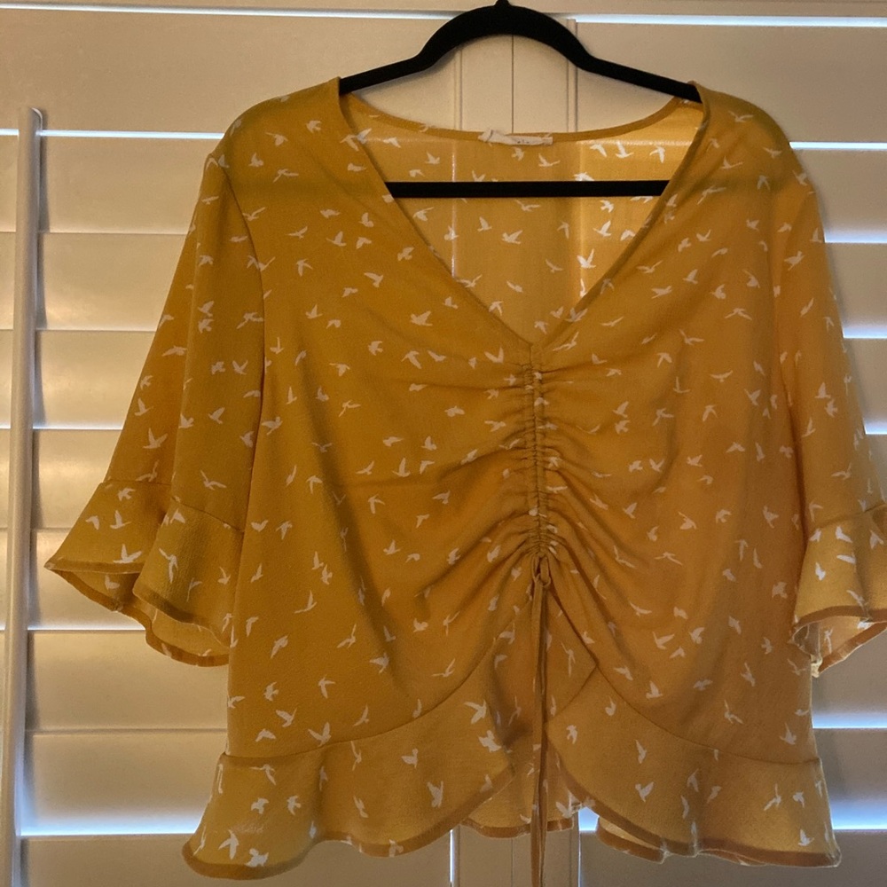 Yellow Blouse